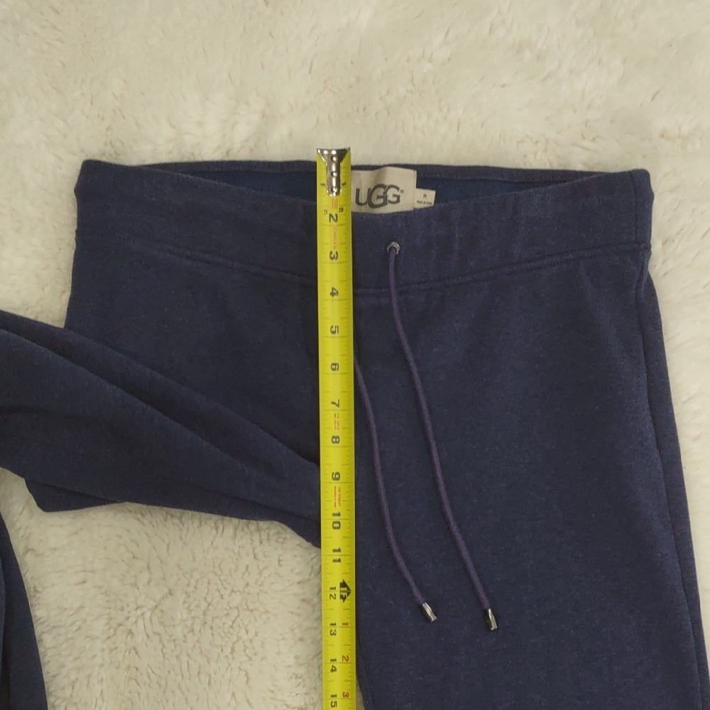 UGG Blue Sweatpants with Elastic Waistband and Relaxed Fit - Picture 12 of 17
